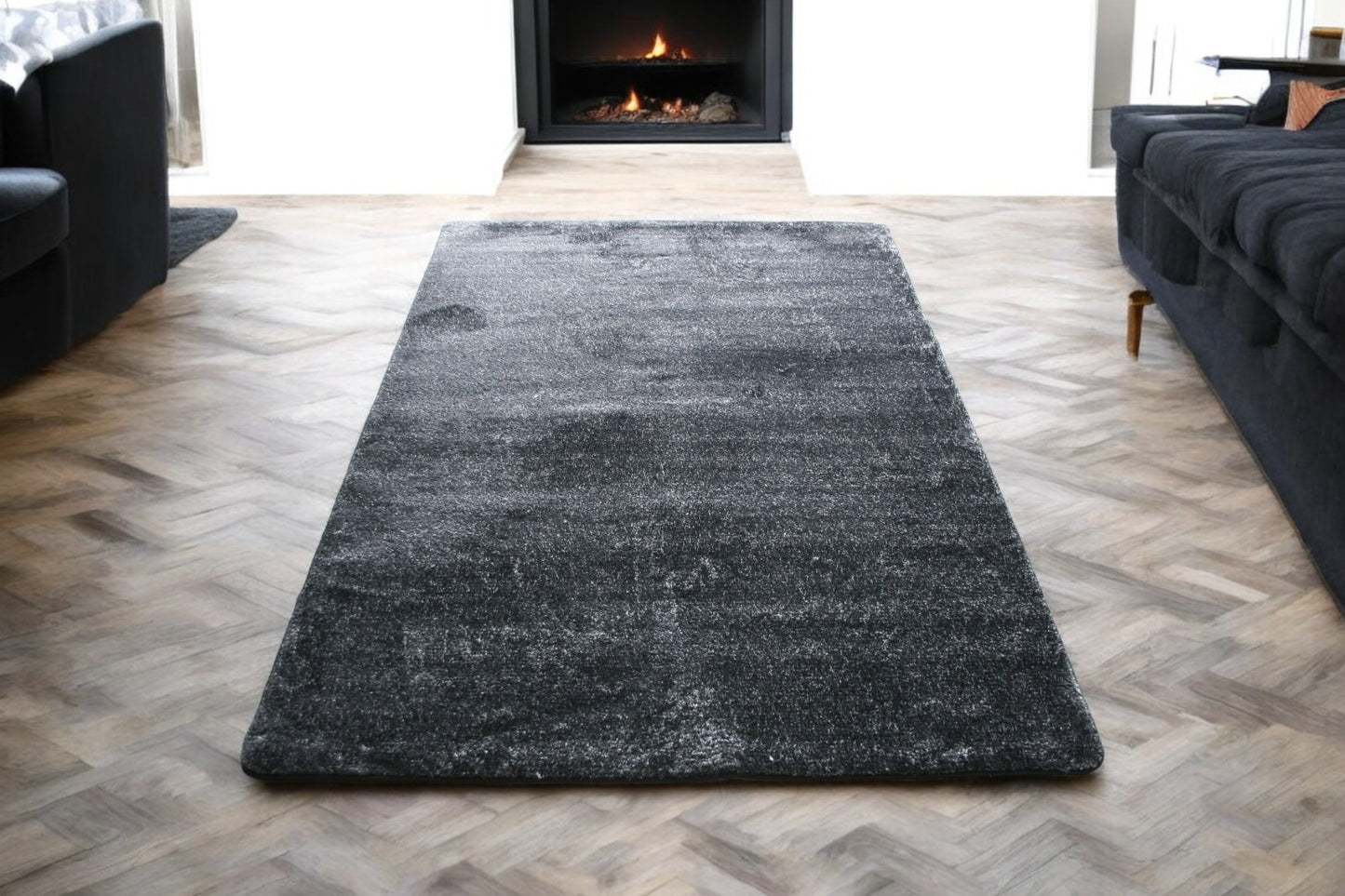Vloerkleed Marbella XL Zwart-wit KL78